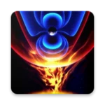 magnet pulsator live wallpaper- magnetic simulator android application logo